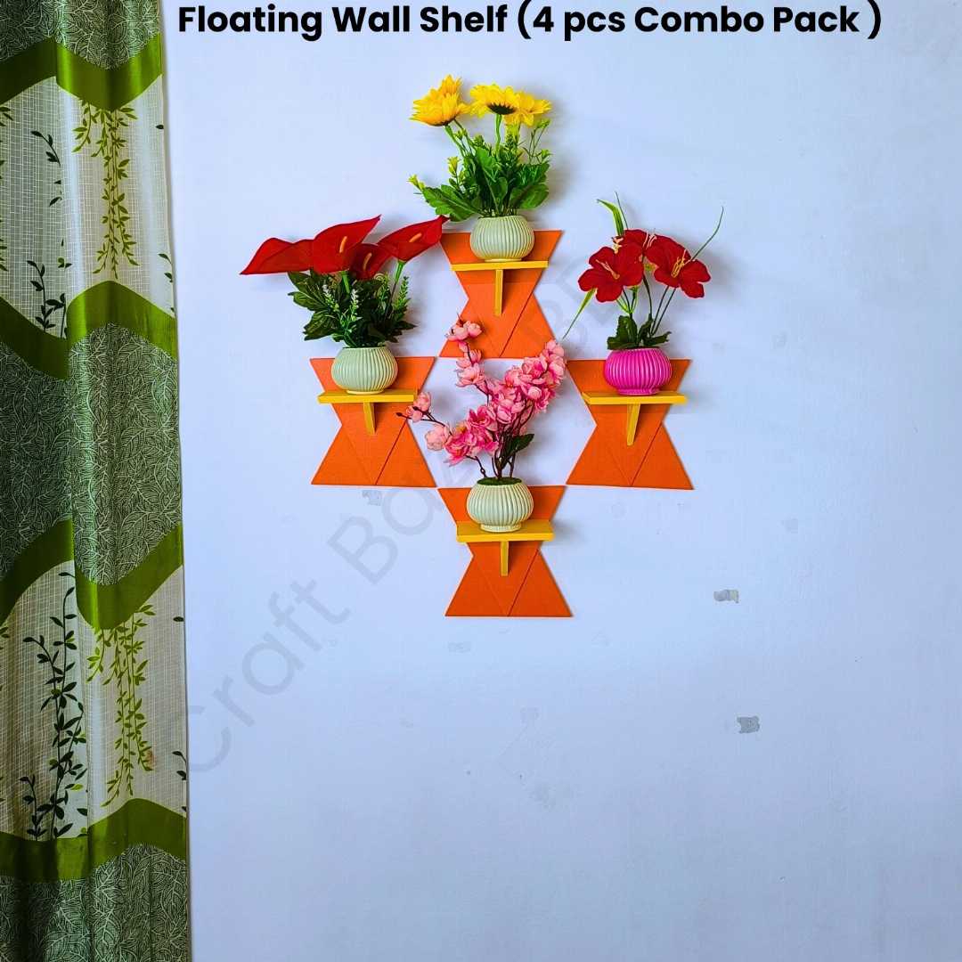 wall shelf, floating shelf, PVC wall shelf, star shape shelf, modern shelf, home decor shelf, decorative shelf, wall-mounted shelf, stylish wall rack, corner shelf, plastic shelf, waterproof shelf, m