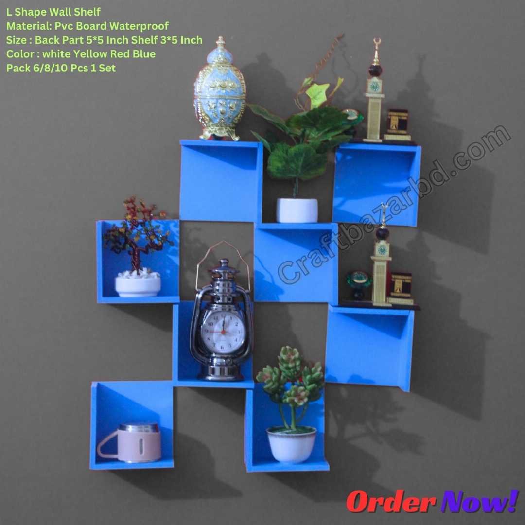 wall shelf, floating shelf, PVC wall shelf, star shape shelf, modern shelf, home decor shelf, decorative shelf, wall-mounted shelf, stylish wall rack, corner shelf, plastic shelf, waterproof shelf, m