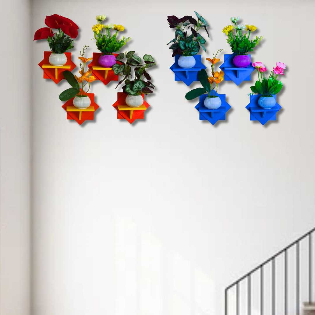 wall shelf, floating shelf, PVC wall shelf, star shape shelf, modern shelf, home decor shelf, decorative shelf, wall-mounted shelf, stylish wall rack, corner shelf, plastic shelf, waterproof shelf, m