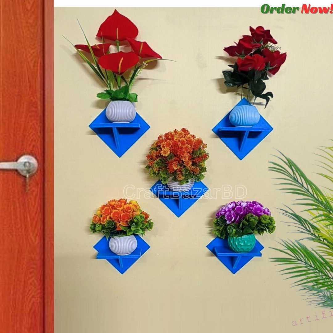 Square Shape Wall Shelf ,Self Adhesive Wall Shelf , wall shelf, home decor. wall decor, craft item , craft and art, house decor, furniture, Vintage Wall Shelf ,Plaspoint , Furniture , Premium Quality