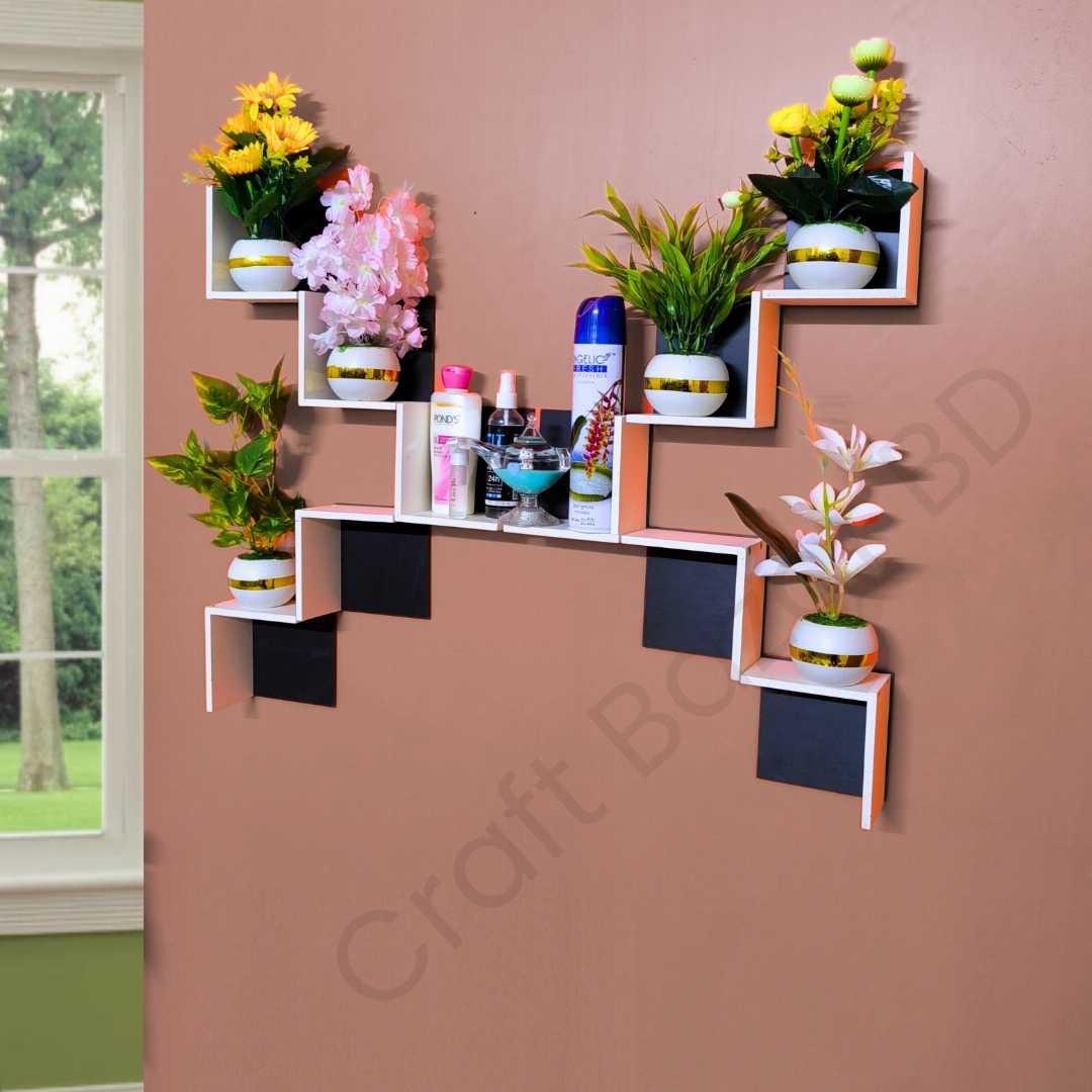#WallShelf #WallShelfBD #HomeDecorBD #ShelfDesign #WallStorage #RoomDecor #FurnitureBD #SpaceSaving #ModernShelf #WallMountedShelf #OfficeShelf #StorageSolutions #BangladeshShop #OnlineShopBD #ShelfC