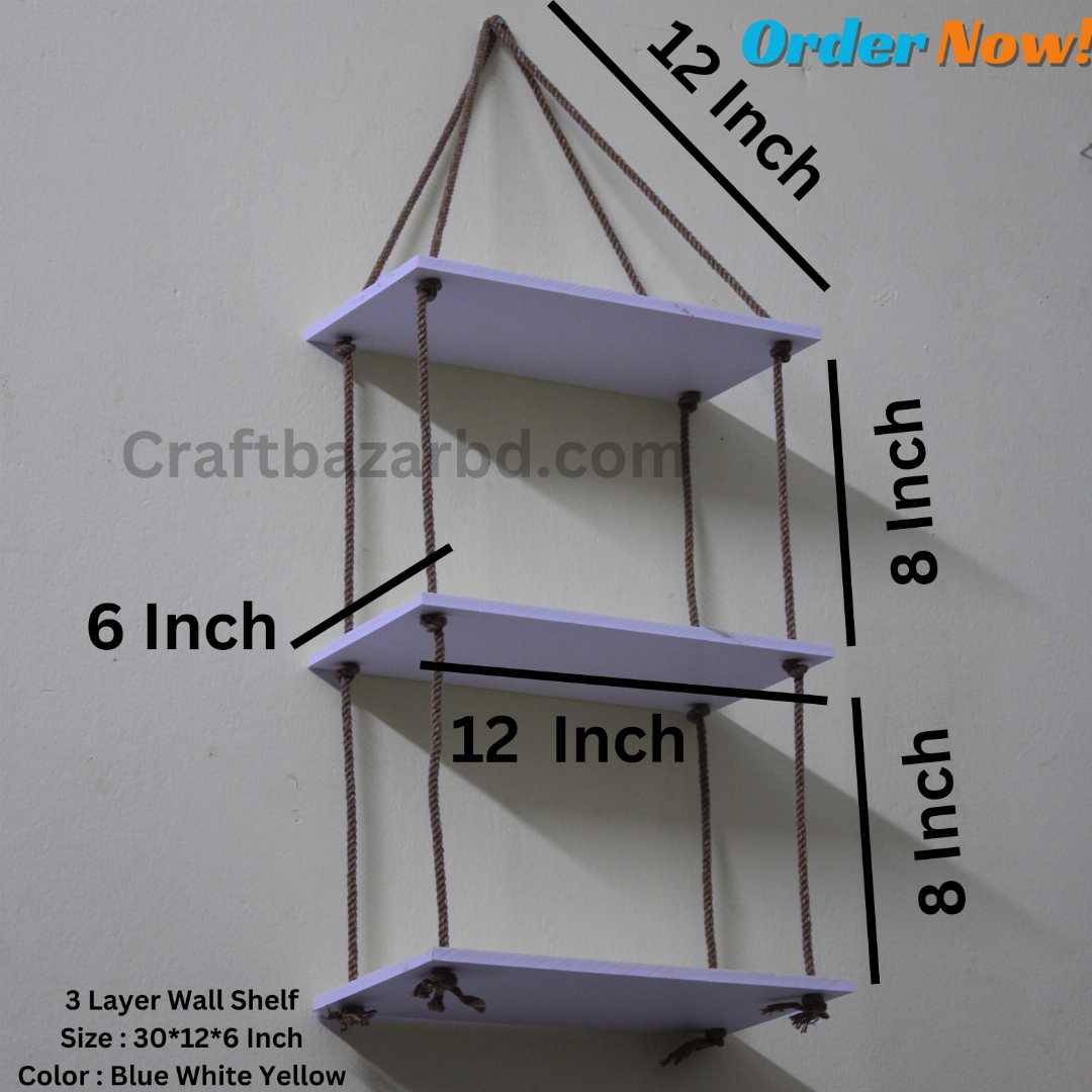 #WallShelf #WallShelfBD #HomeDecorBD #ShelfDesign #WallStorage #RoomDecor #FurnitureBD #SpaceSaving #ModernShelf #WallMountedShelf #OfficeShelf #StorageSolutions #BangladeshShop #OnlineShopBD #ShelfC