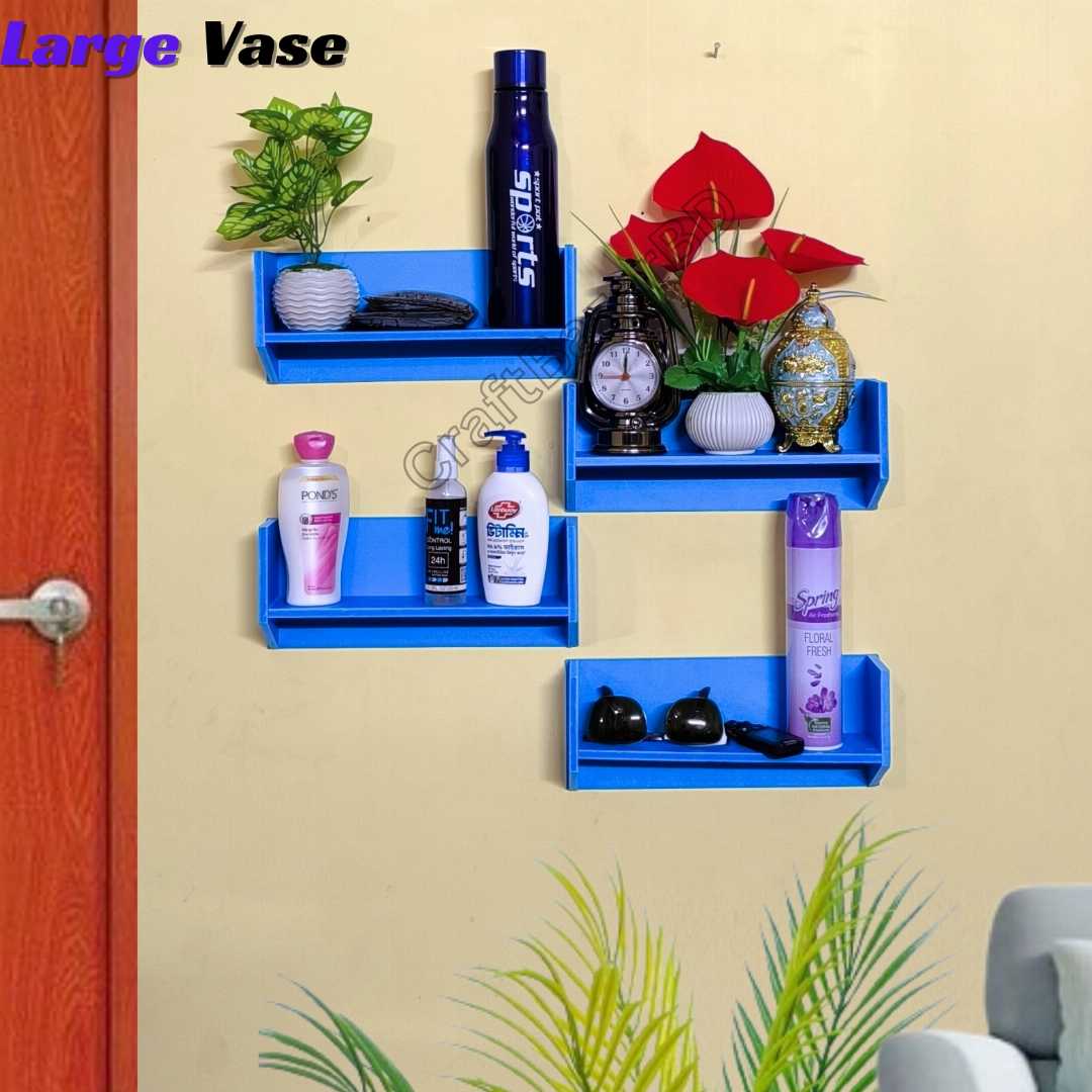 wall shelf, floating shelf, PVC wall shelf, star shape shelf, modern shelf, home decor shelf, decorative shelf, wall-mounted shelf, stylish wall rack, corner shelf, plastic shelf, waterproof shelf, m