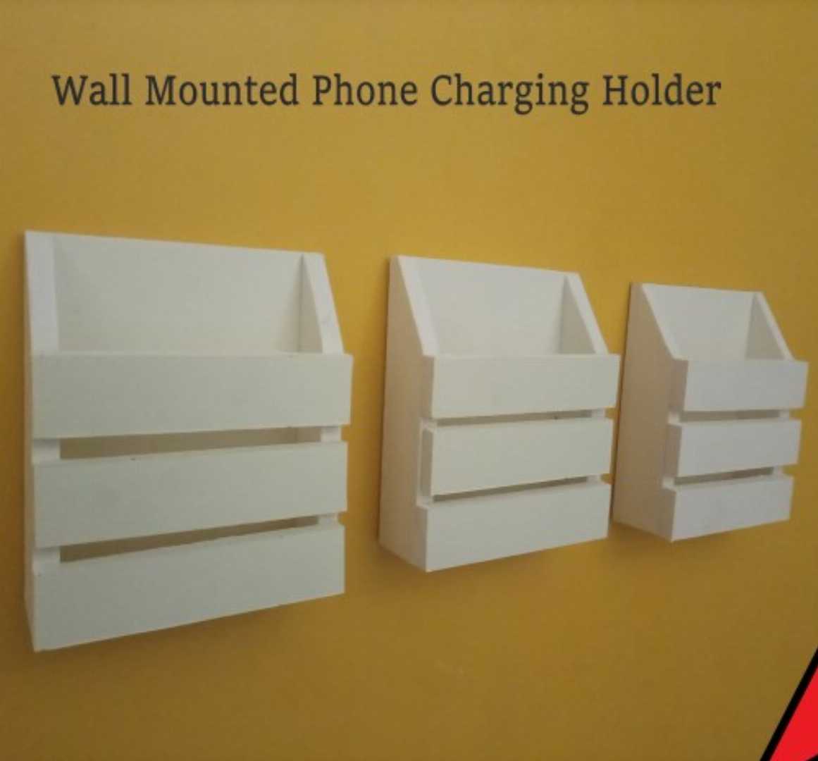 Phone Charging Holder, Holder, Wall Shelf, Phone Holder, Mobile Stand, Mobile Wall Shelf,