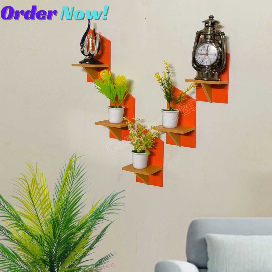 Discover stylish and durable wall shelves perfect for any room—made of waterproof PVC.