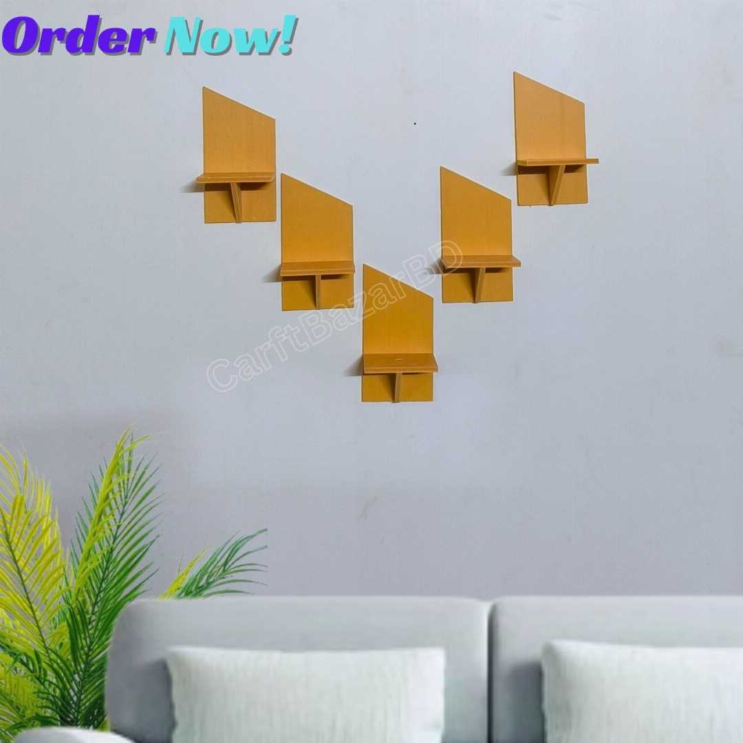 Discover stylish and durable wall shelves perfect for any room—made of waterproof PVC.
