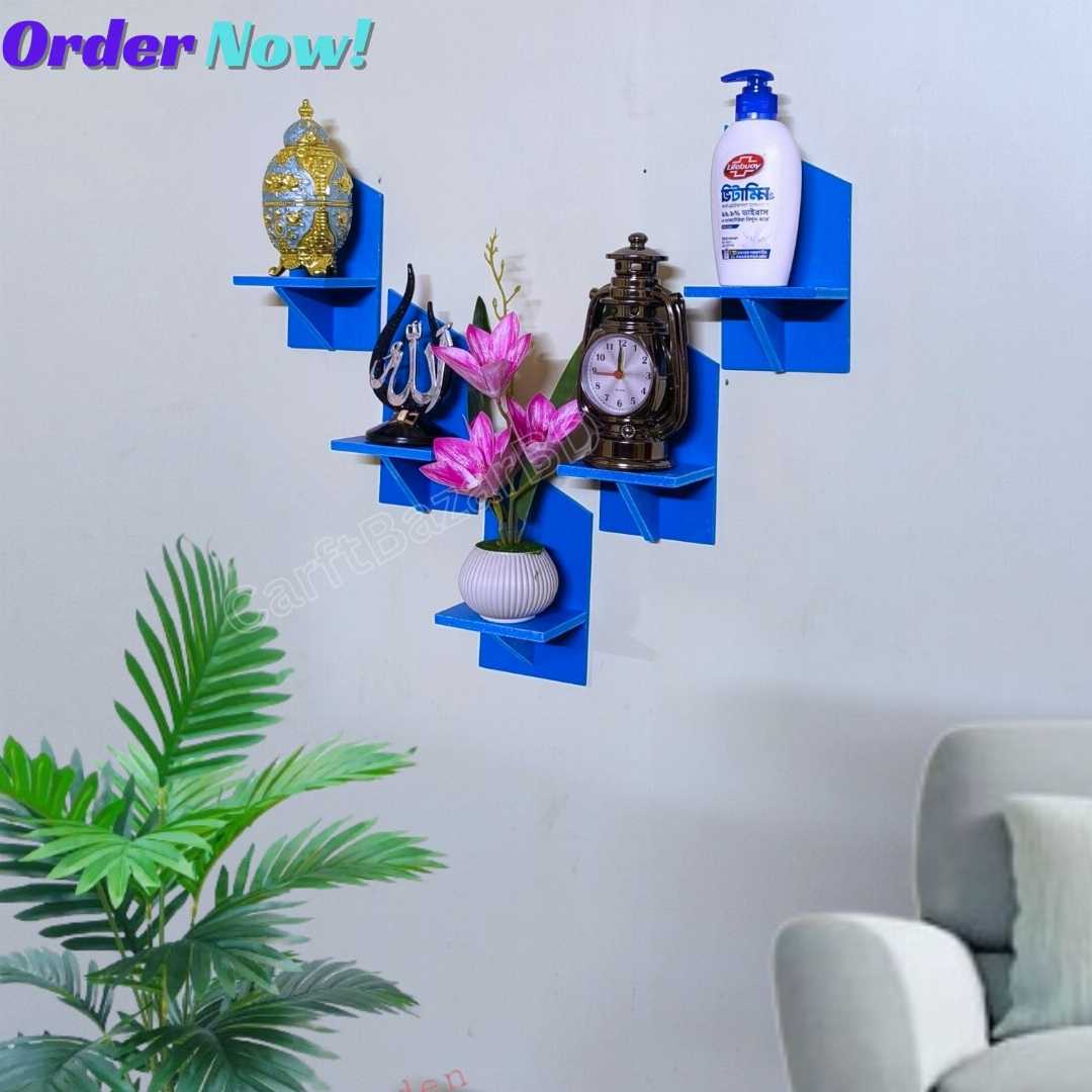Discover stylish and durable wall shelves perfect for any room—made of waterproof PVC.