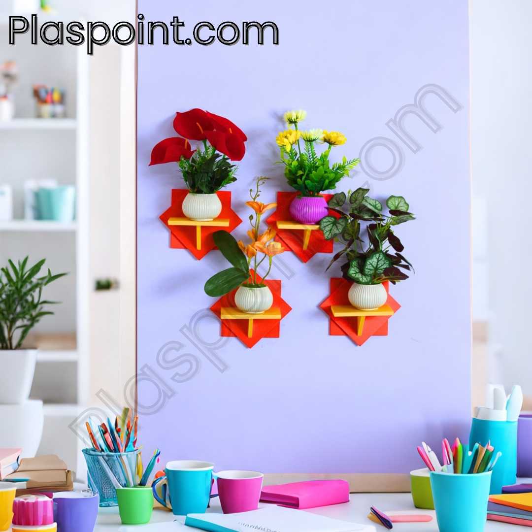 wall shelf, floating shelf, PVC wall shelf, star shape shelf, modern shelf, home decor shelf, decorative shelf, wall-mounted shelf, stylish wall rack, corner shelf, plastic shelf, waterproof shelf, m