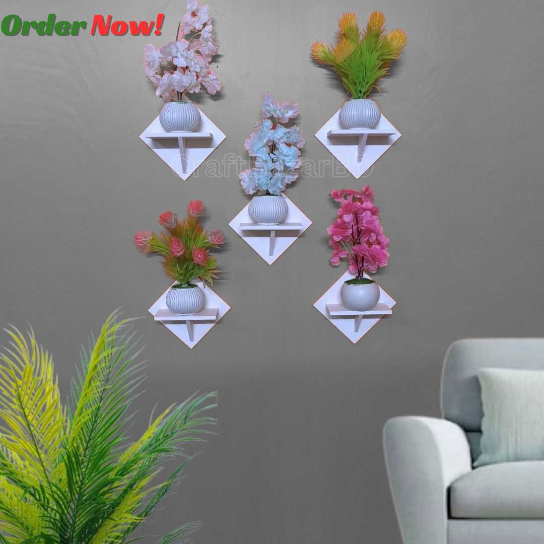 Square Shape  Wall Shelf ,Self Adhesive Wall Shelf , wall shelf, home decor. wall decor, craft item , craft and art, house decor, furniture, Vintage Wall Shelf ,Plaspoint , Furniture , Premium Qualit