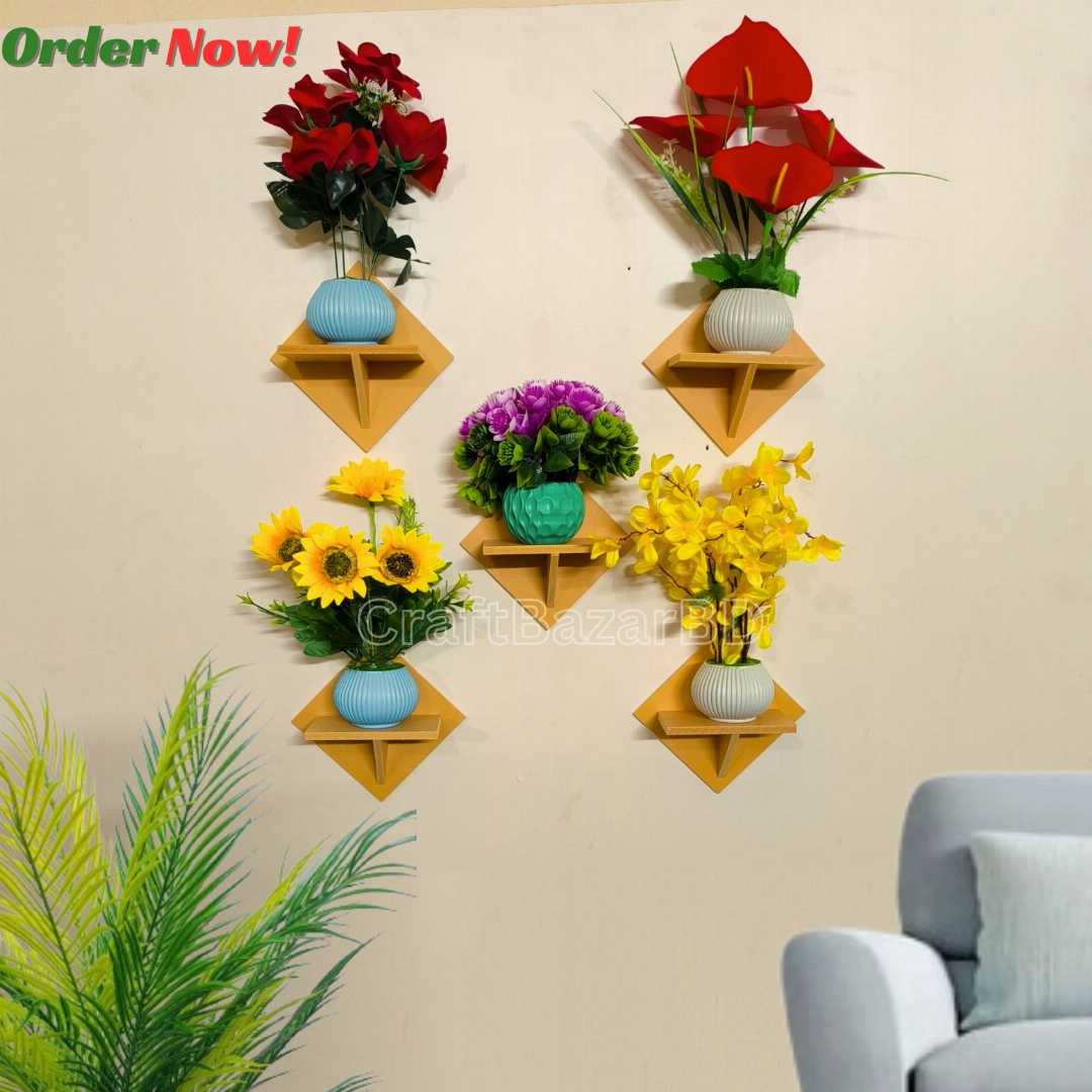 Square Shape  Wall Shelf ,Self Adhesive Wall Shelf , wall shelf, home decor. wall decor, craft item , craft and art, house decor, furniture, Vintage Wall Shelf ,Plaspoint , Furniture , Premium Qualit