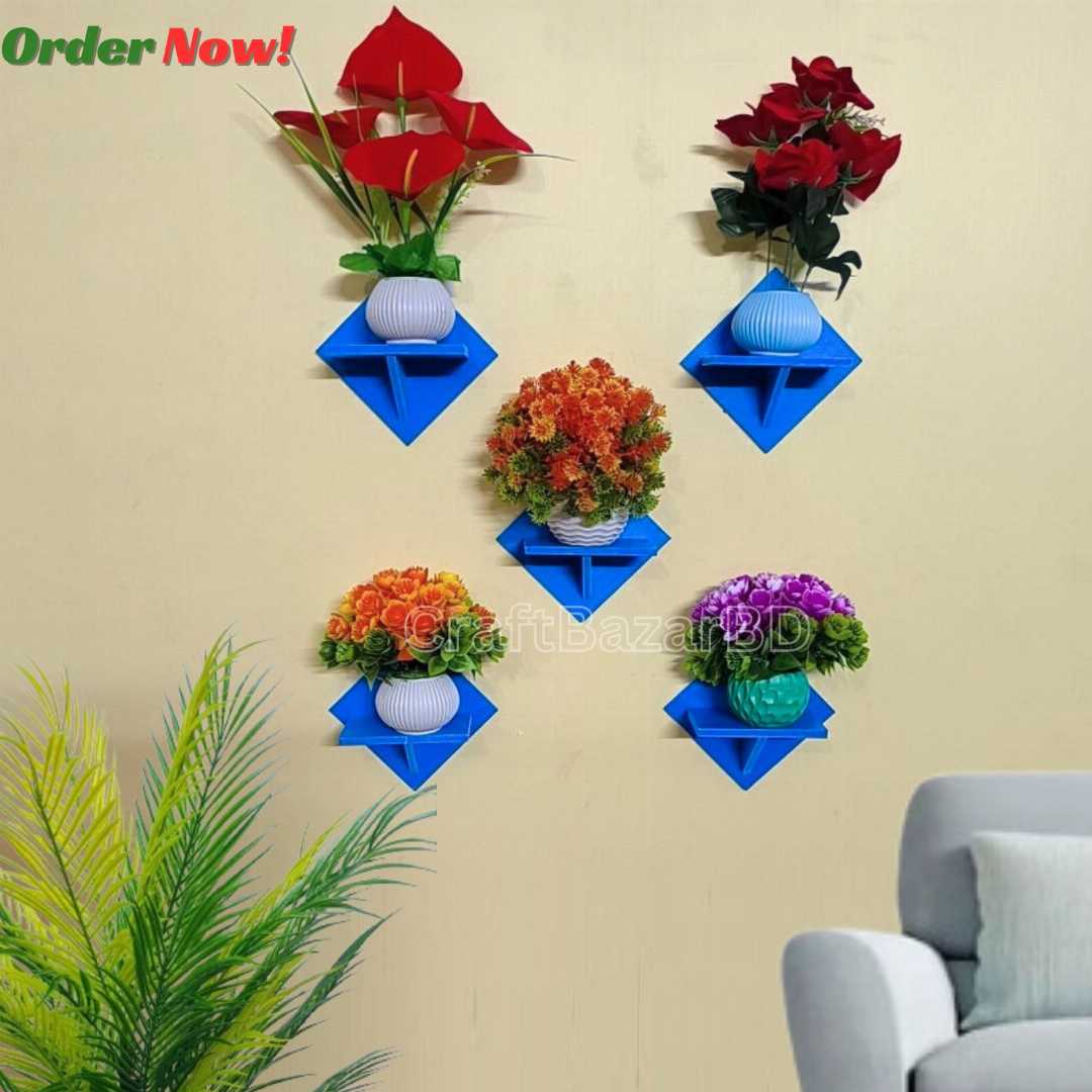 Square Shape  Wall Shelf ,Self Adhesive Wall Shelf , wall shelf, home decor. wall decor, craft item , craft and art, house decor, furniture, Vintage Wall Shelf ,Plaspoint , Furniture , Premium Qualit