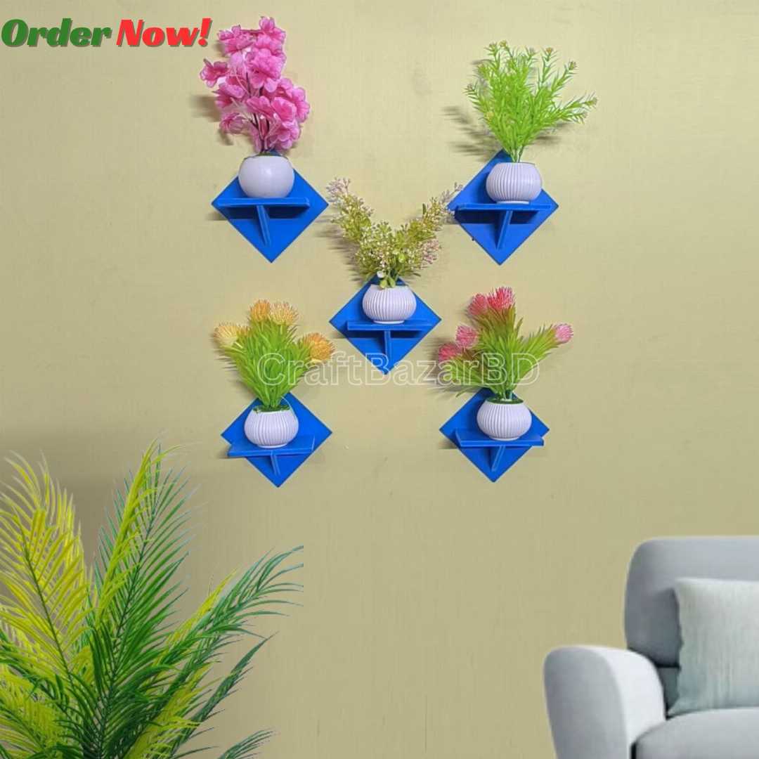 Square Shape  Wall Shelf ,Self Adhesive Wall Shelf , wall shelf, home decor. wall decor, craft item , craft and art, house decor, furniture, Vintage Wall Shelf ,Plaspoint , Furniture , Premium Qualit