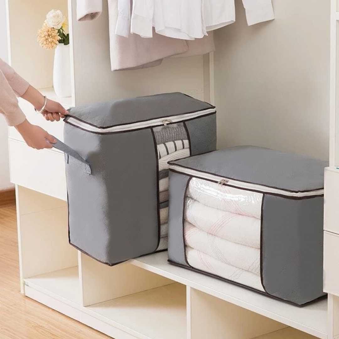 Multipurpose Storage Bag – Organize Your Home Smartly, Foldable Storage Bag – Space Saving & Dustproof, Large Capacity Storage Bag for Clothes & Bedding,
Waterproof Storage Organizer – Perfect for T