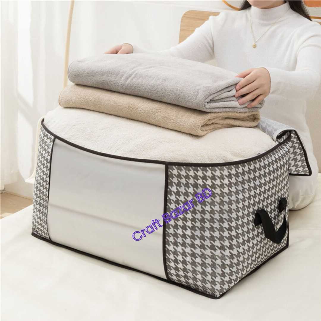 Multipurpose Storage Bag – Organize Your Home Smartly, Foldable Storage Bag – Space Saving & Dustproof, Large Capacity Storage Bag for Clothes & Bedding,
Waterproof Storage Organizer – Perfect for 