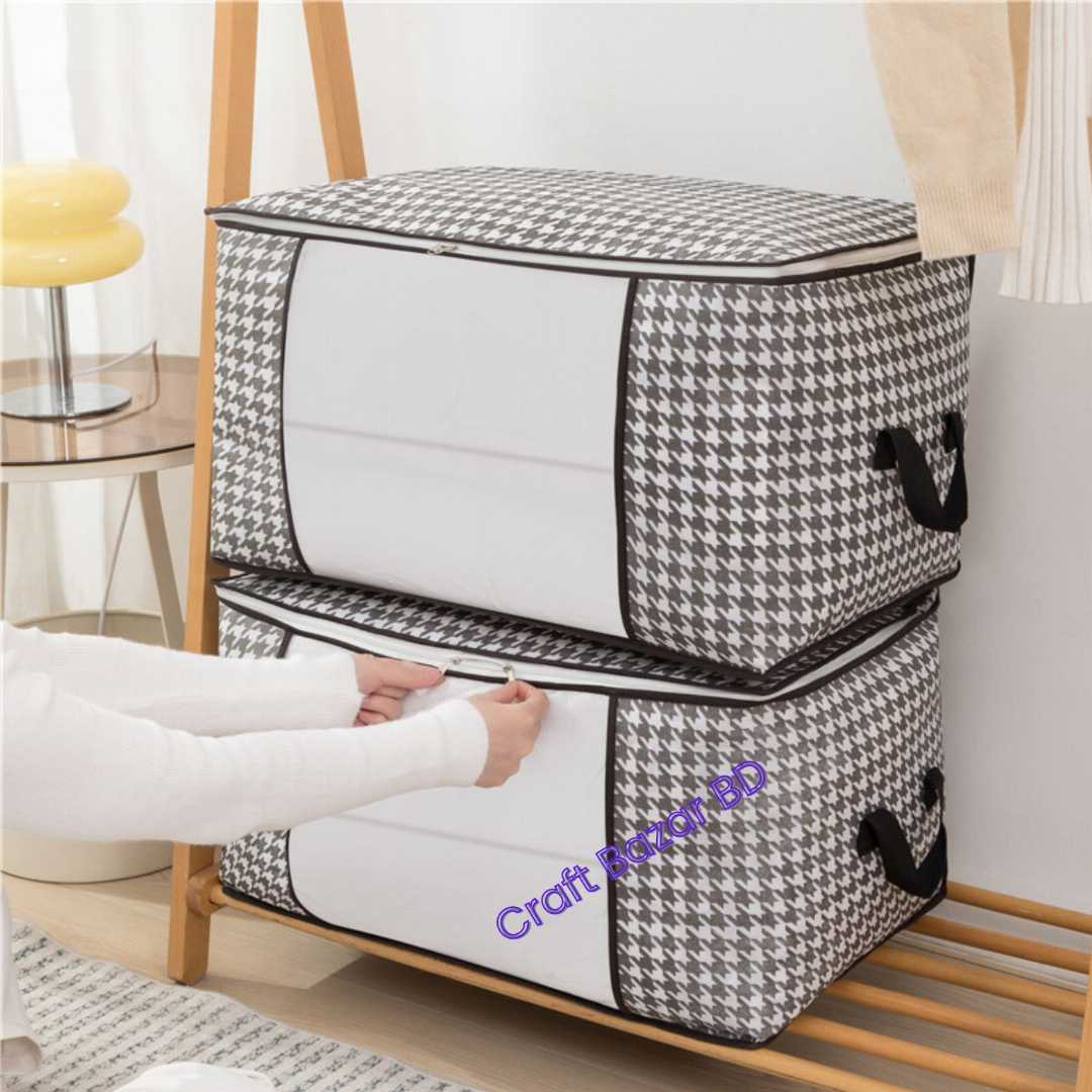 Multipurpose Storage Bag – Organize Your Home Smartly, Foldable Storage Bag – Space Saving & Dustproof, Large Capacity Storage Bag for Clothes & Bedding,
Waterproof Storage Organizer – Perfect for 