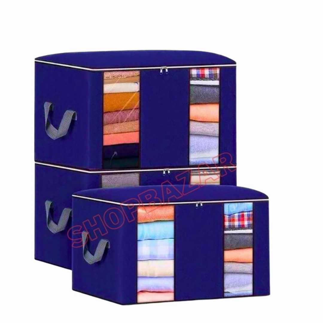 Underbed Storage Bag – Use Every Inch of Space , Heavy Duty Storage Bag – Long-Lasting Quality, Smart Storage Organizer – Declutter Instantly, Clothes Storage Bag with Double Zipper & Handle ,Perfect