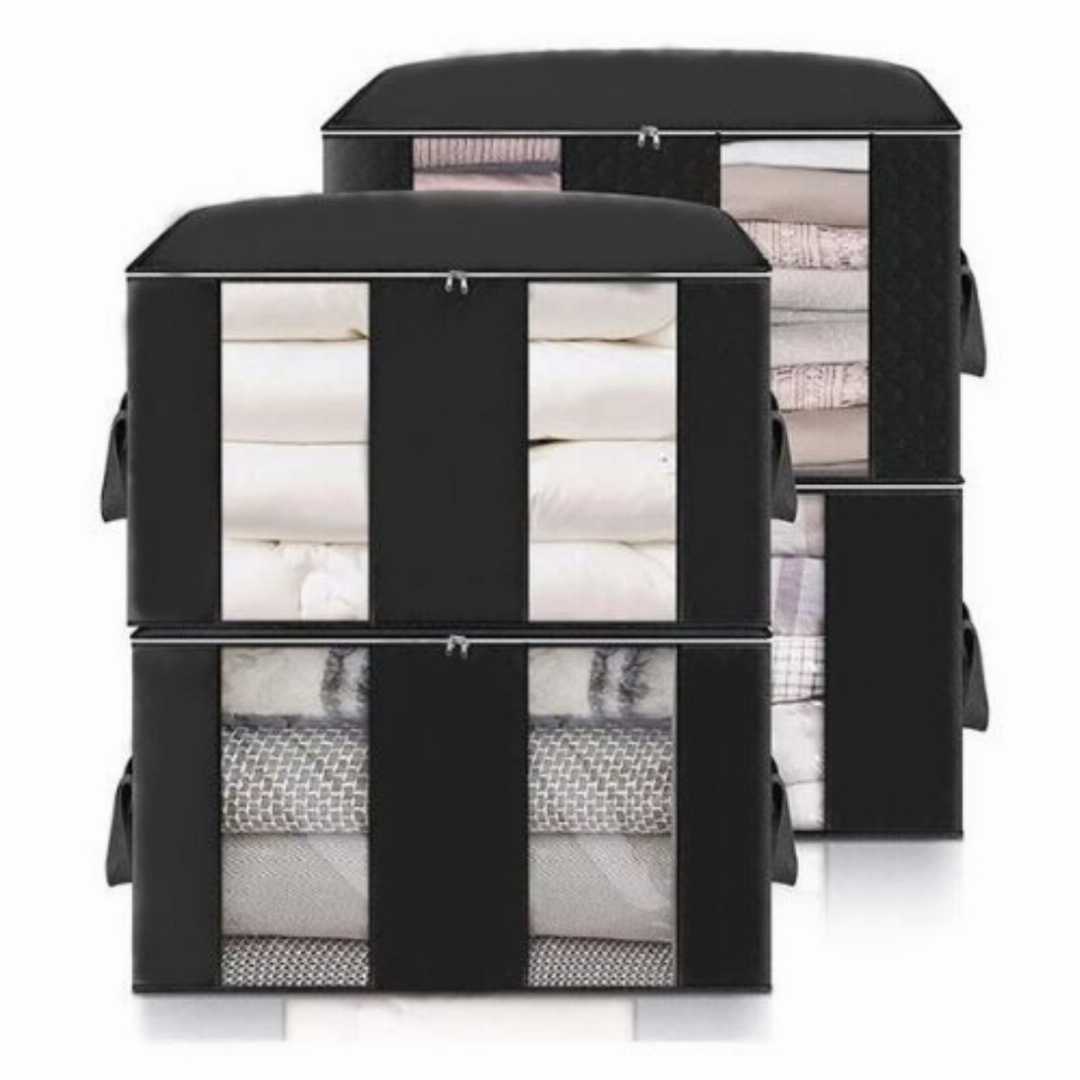 Underbed Storage Bag – Use Every Inch of Space , Heavy Duty Storage Bag – Long-Lasting Quality, Smart Storage Organizer – Declutter Instantly, Clothes Storage Bag with Double Zipper & Handle ,Perfect