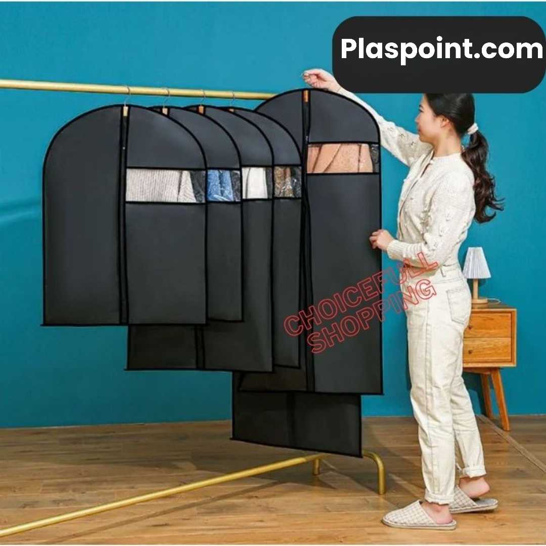 Dust Proof Cloth Cover, Cloth Cover For Blazer, Panjabi, & Long Dress,