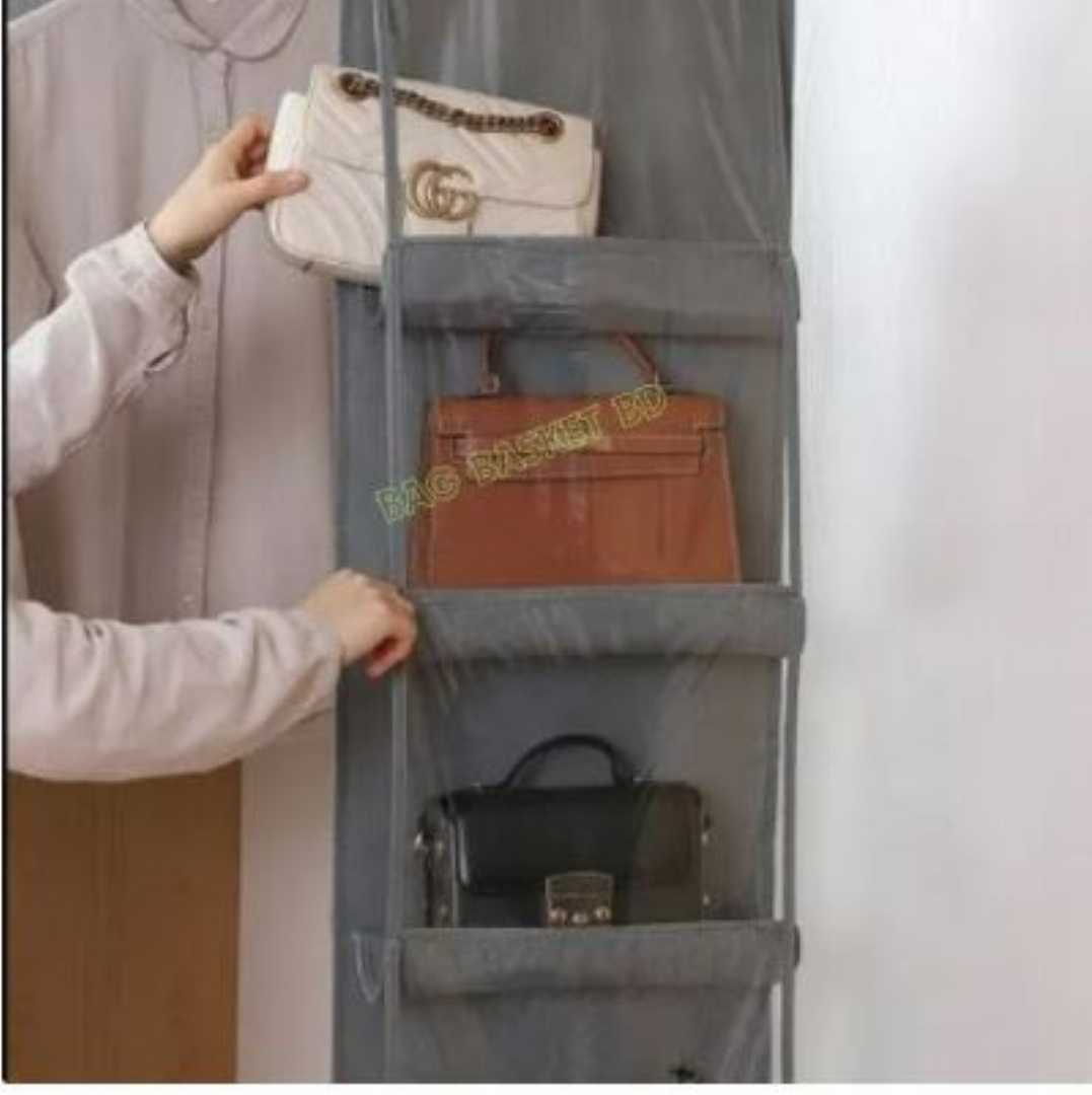 Hanging Bag Organizer , 8 Pocket Handbag Organizer, Premium Quality Hanging Bag Organizer,