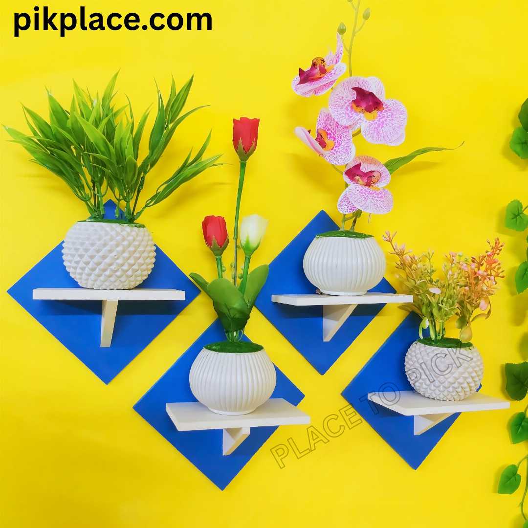 Square Shape  Wall Shelf ,Self Adhesive Wall Shelf , wall shelf, home decor. wall decor, craft item , craft and art, house decor, furniture, Vintage Wall Shelf ,Plaspoint , Furniture , Premium Qualit