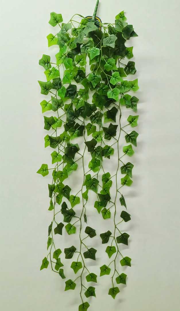 Hanging ivy leaf plant, lota, hanging plant , Artificial Hanging Green Plant Leaf Decoration Home Window Wall Creepers
